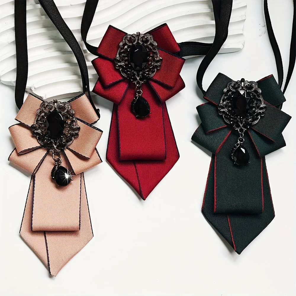 Fashionable and personalized ties, Korean-style bow ties, shirt collar flowers, formal occasions, school uniforms, daily outfits