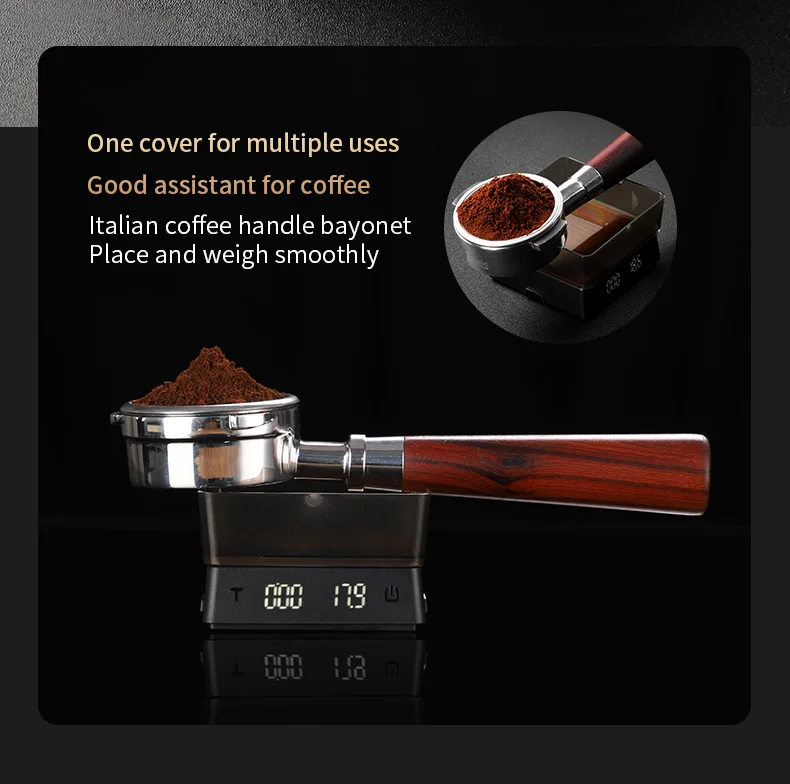 Bincoo electronic coffee scale Italian coffee bean weighing smart hand made mini professional coffee scale coffee equipment Hot
