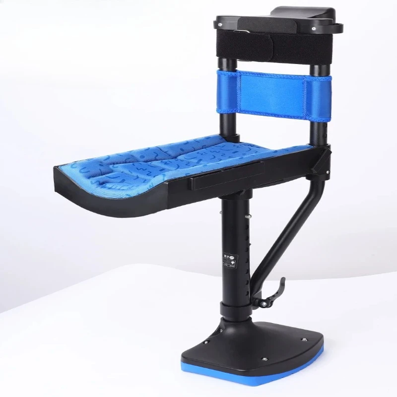 Adjustable Knee Scooter, Ankle Injury Hands Free Crutch, Heavy Duty Aluminum Walking Support, Non Slip Thick Knee Rest