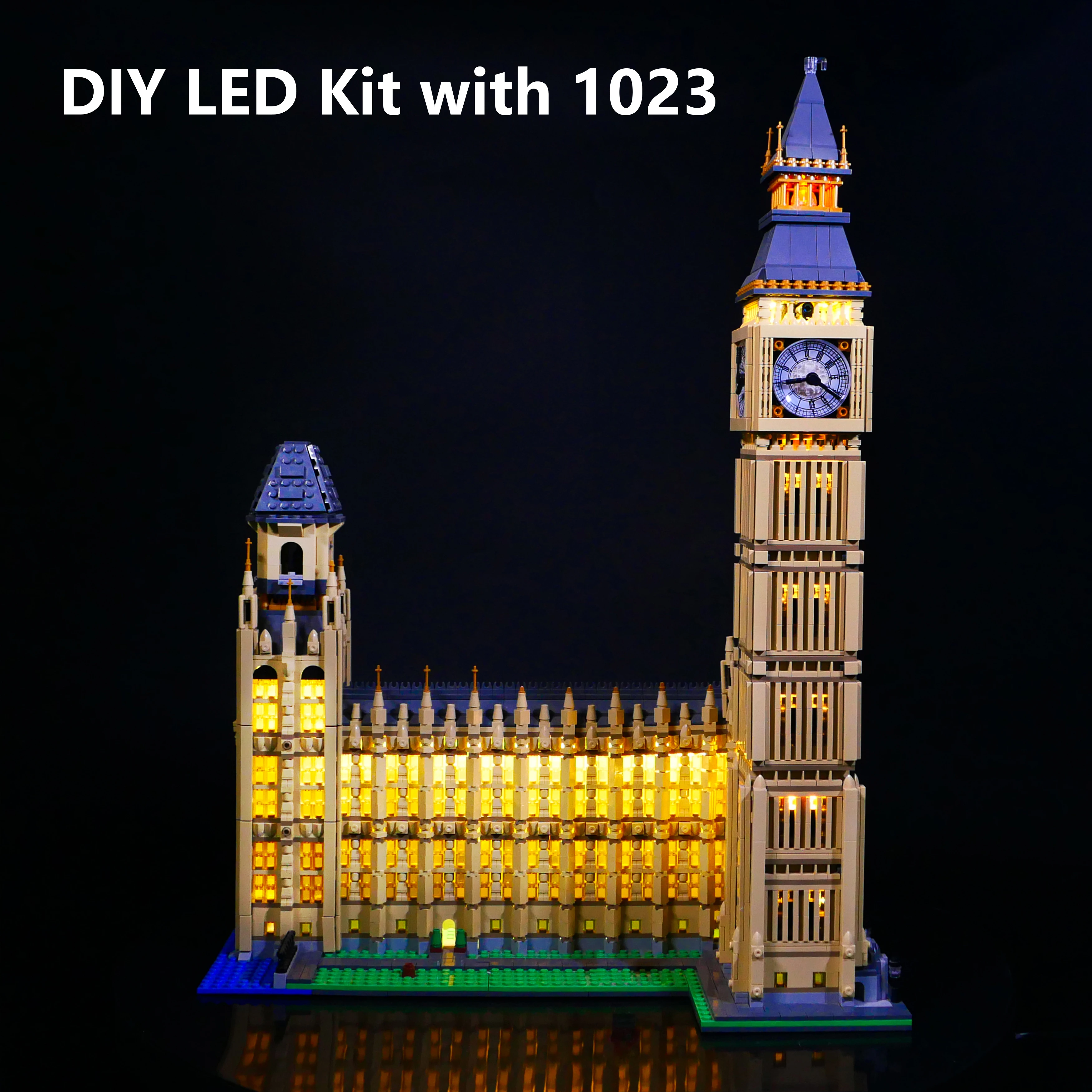 

Комплект светодиодных фонарей DIY Building Block для модели 10253 London Landmark Tower, аксессуары для декоративного освещения для подарка и коллекции