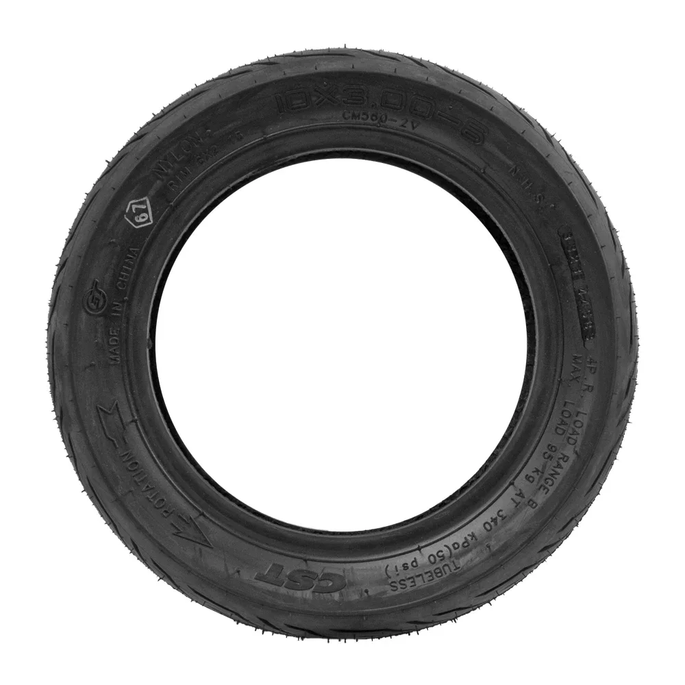 10x3.00-6 Vacuum Tire for Zero 11X Kaabo Wolf E-Scooter Kugoo M4 Pro Kickscooter 10x3.0 CST Tubeless TyreSpeed limit of 30