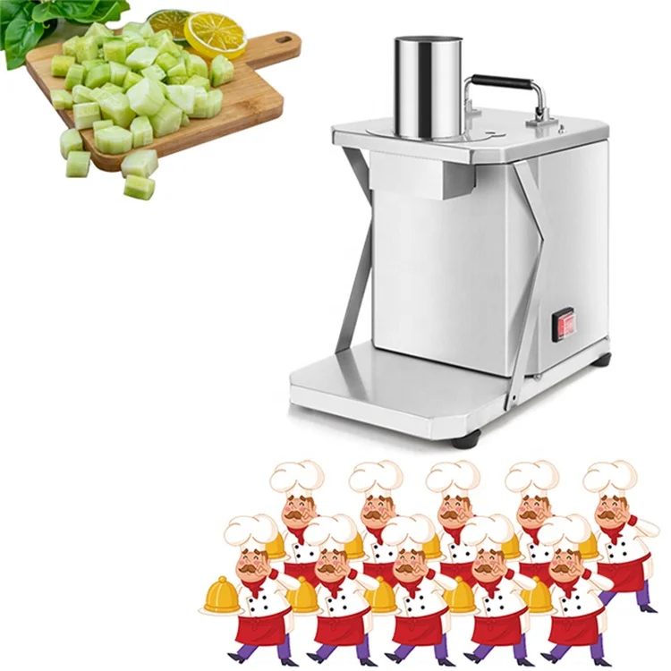 Potato dicing cutting machine vegetable cube cutter apple onion fruit chopper dicer vegetable cutter machine