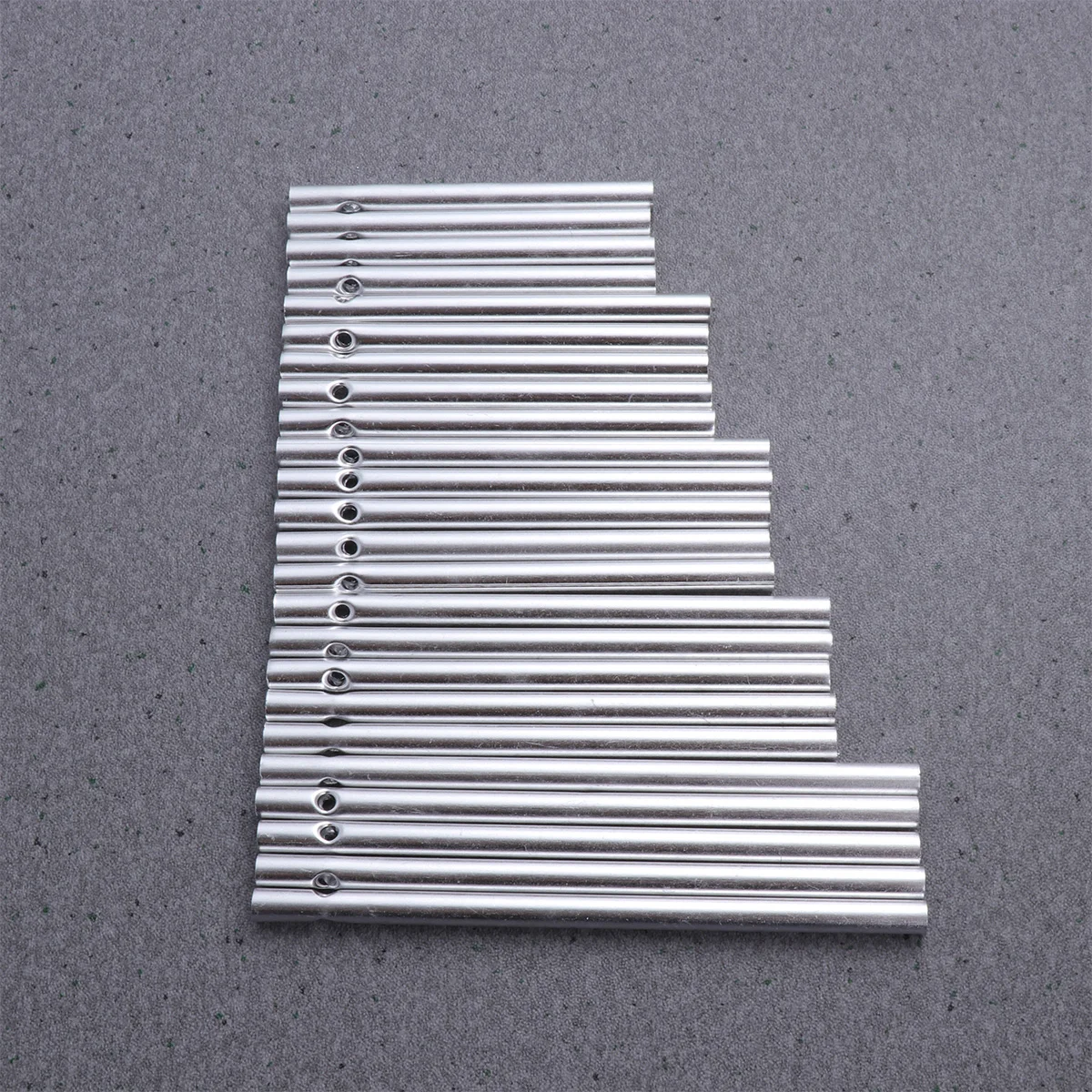 

Silver Wind Chime Tube Making Tubes Chimes Accessories Parts Aluminum for Empty