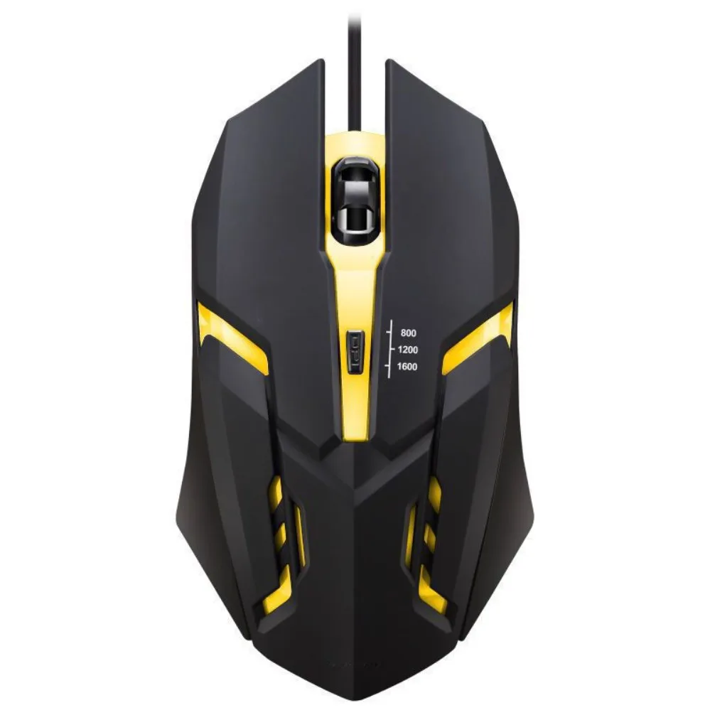 Colorful Backlit Gaming Mouse For Office USB Wired X1 Glow Mouse Spot Wholesale Cross-border（002）