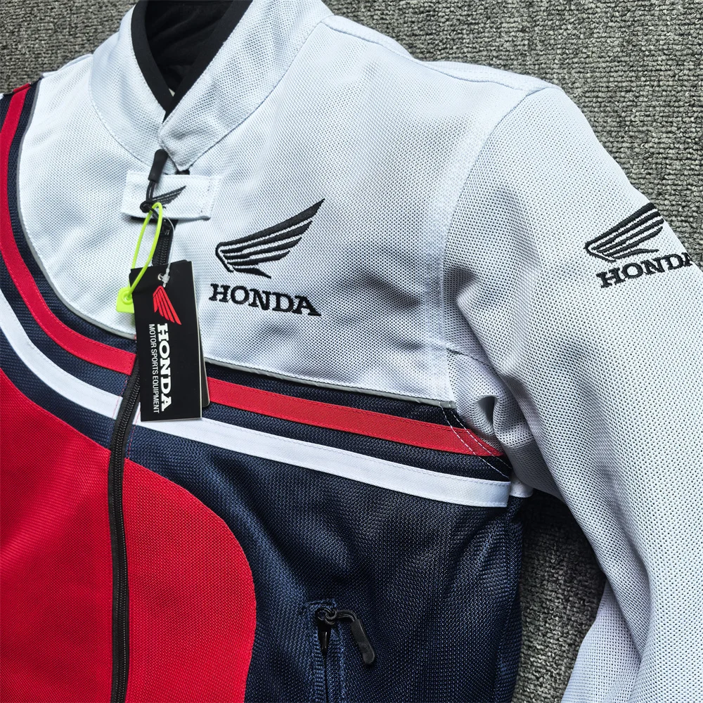 سترة دراجة نارية شبكية قابلة للتنفس، بدلة ركوب الدراجات النارية في الشوارع، معدات حماية CE، مضادة للسقوط ومقاومة للاهتراء