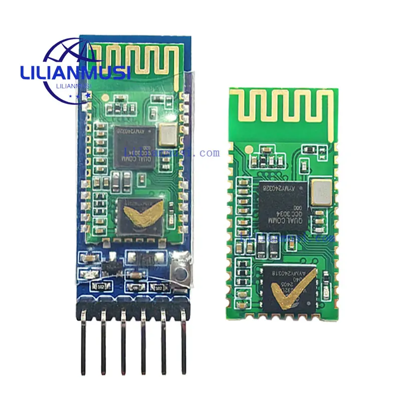 HC-05 HC-06D Master/Slave Integrated Bluetooth module DIY wireless serial port pass-through electronic module (with baseboard)