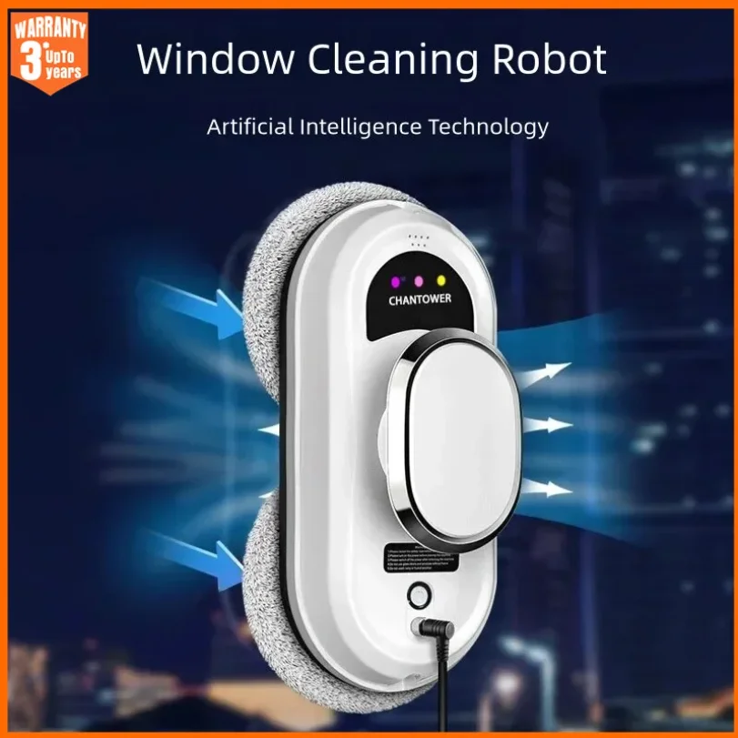 

Intelligent Electric Window Cleaning Robot Vacuum Cleaner with Remote Control for Home Glass Window Cleaner