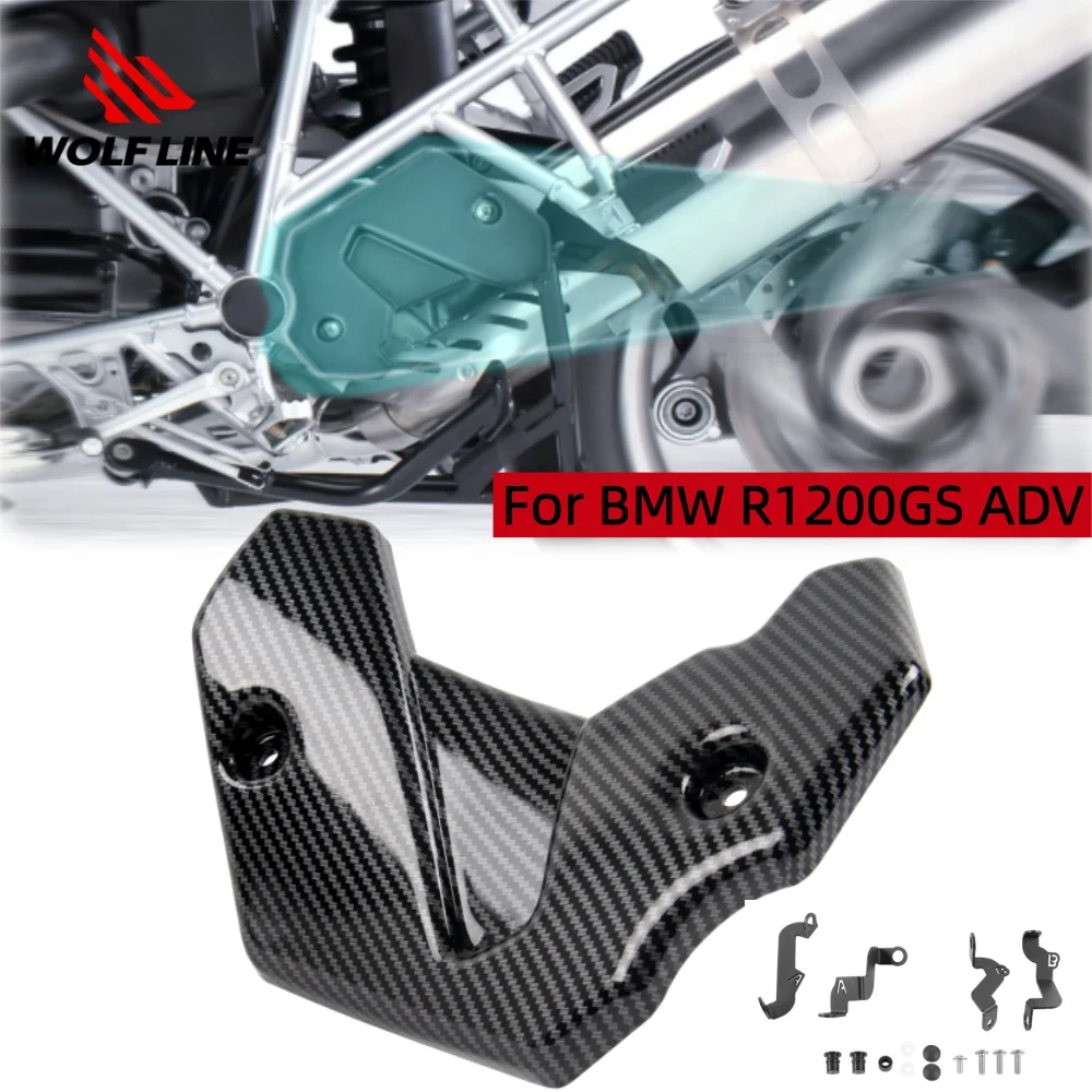 

Wolfline Motorcycle Side Frame Fairing Cover Exhaust Flap Panel for BMW R1200GS 2004-2012 R 1200 GS Adventure 2006-2013 2009