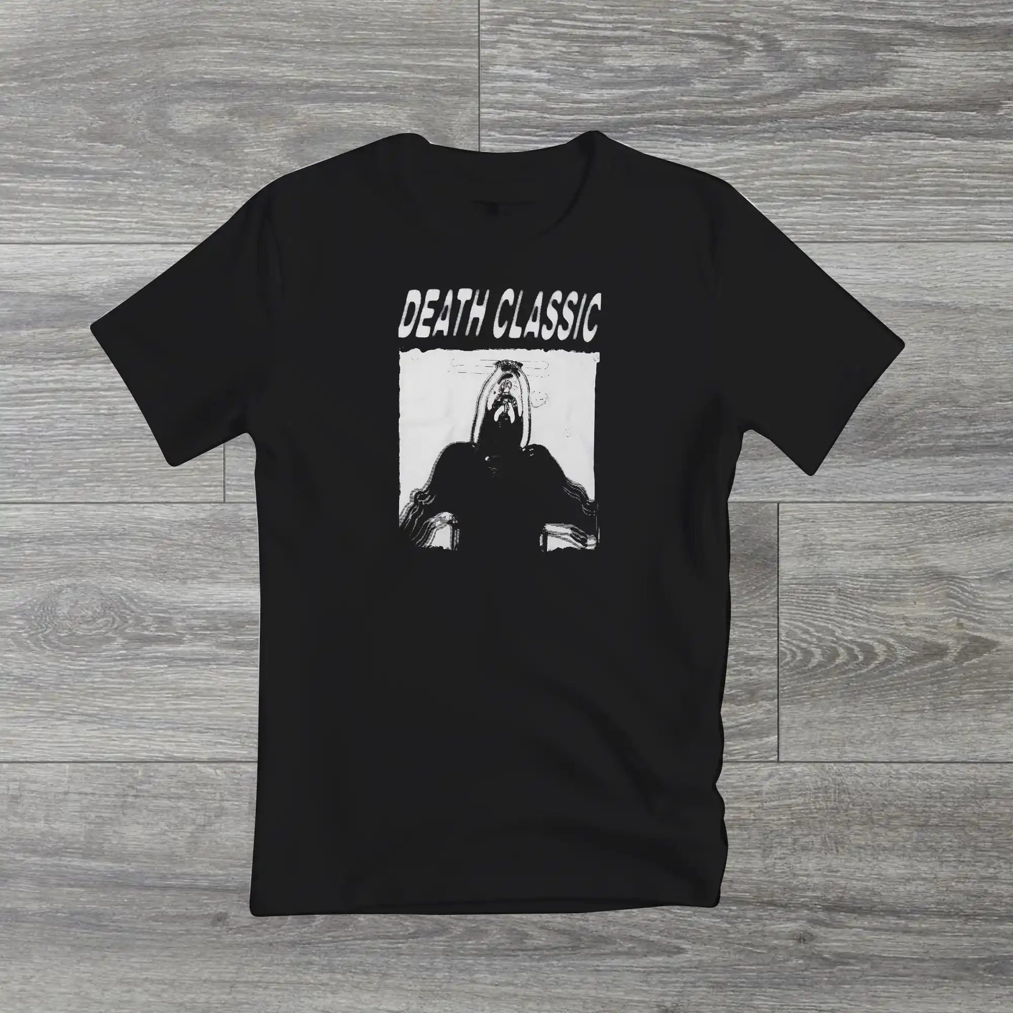 

Футболка из плотного хлопка Death Grips Classic Merch Mc Ride Band Tour