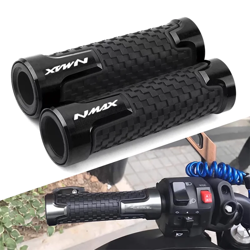 

For YAMAHA NMAX155 NMAX150 NMAX125 N-MAX155 NMAX N-MAX 125 150 155 Motorcycle Handlebar Grips Handle Bar Hand Grip 22mm 7/8''
