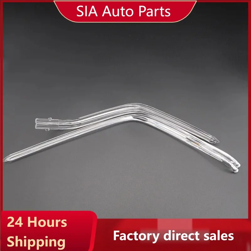 

New White DRL Headlight Guide Strip Tube For BMW 5 Series G38 2021 2022 2023 LED Angel Eye Daytime Running Lamp Bar Lamp Circle