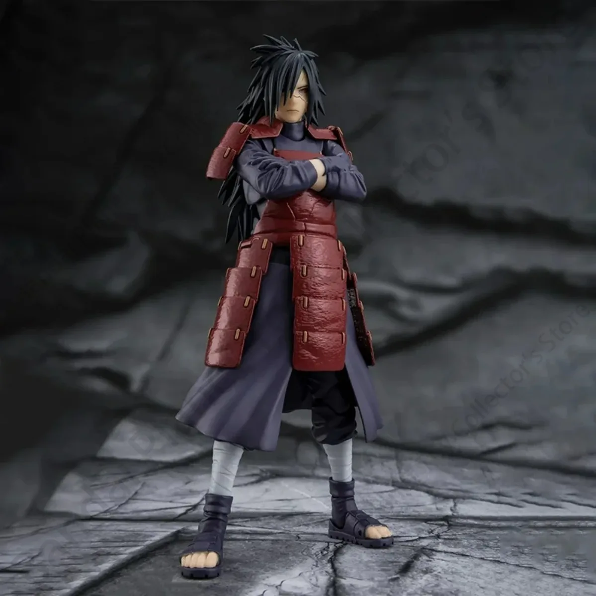 Bandai Action Original Model Anime S.H.Figuarts NARUTO MADARA UCHIHA Legend of Darkness Figure Building Collectibles Model Kit