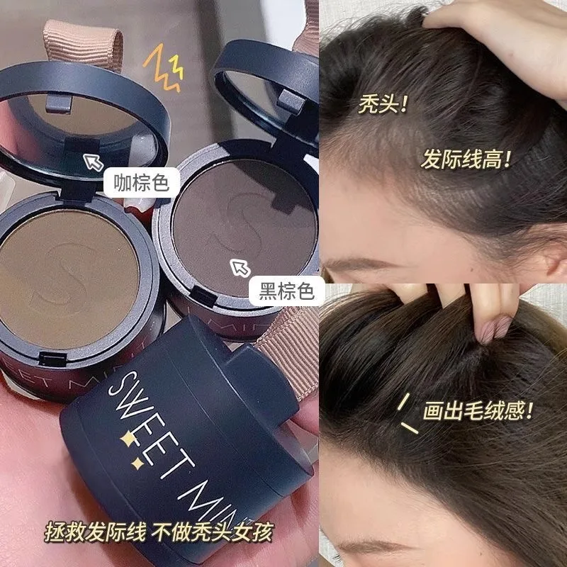 

Hairline Powder Hairline Shadow Powder Women Men Makeup Hair Concealer Natural Instant Waterproof Hairline Shadow Powder Product