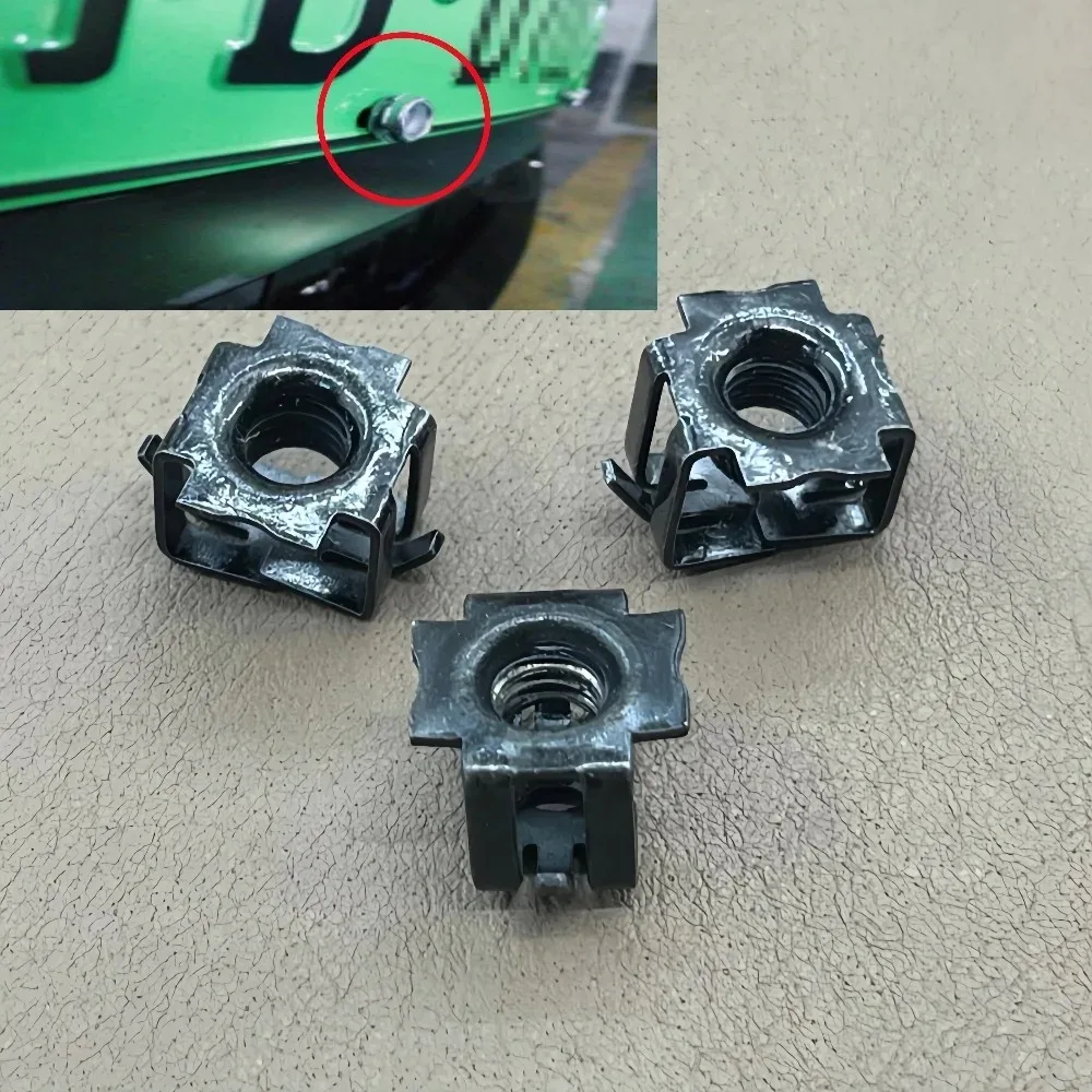 

Для Tesla Model Y 2025: Крепежные гайки для заднего номерного знака (крепление на защелках), 2 шт., 4 шт., 8 шт.