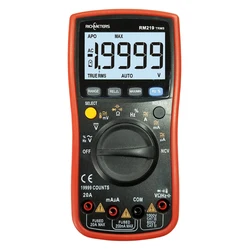 RICHMETER M219 Digital Multimeter True-RMS 19999 Counts NCV Frequency Auto Power Off AC DC Voltage Ammeter Current