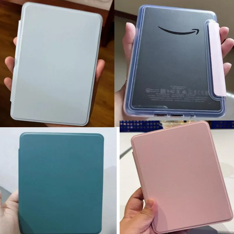 

Прозрачный задний чехол для сна для Kindle Basic 11-го поколения 2024 2022 Release 6 дюймов C2V2L3 RS23CV Защитный смарт-чехол