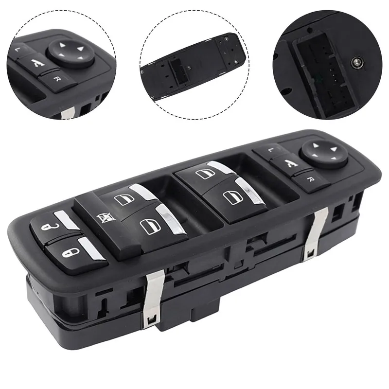 670010305 new Driver Master Electric Power Window Control Switch Button With Panel For Maserati Ghibli 2014-2018 670097037