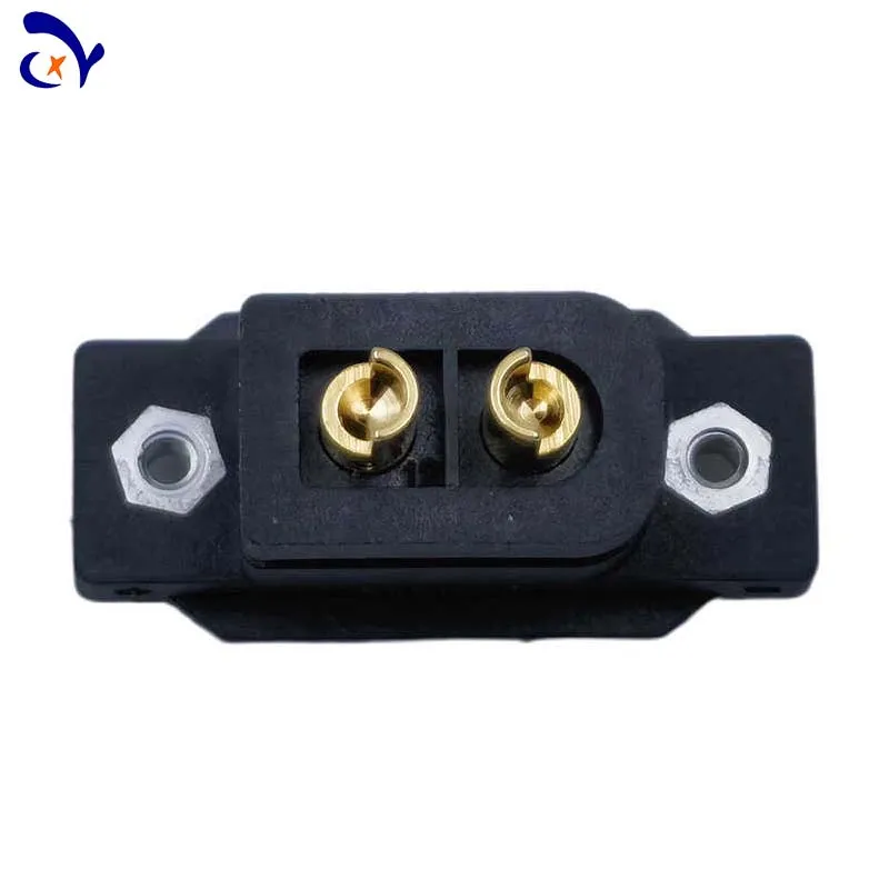 5PCS Amass XT60NE-F female head black can be fixed high current gold plated model aircraft connector plug