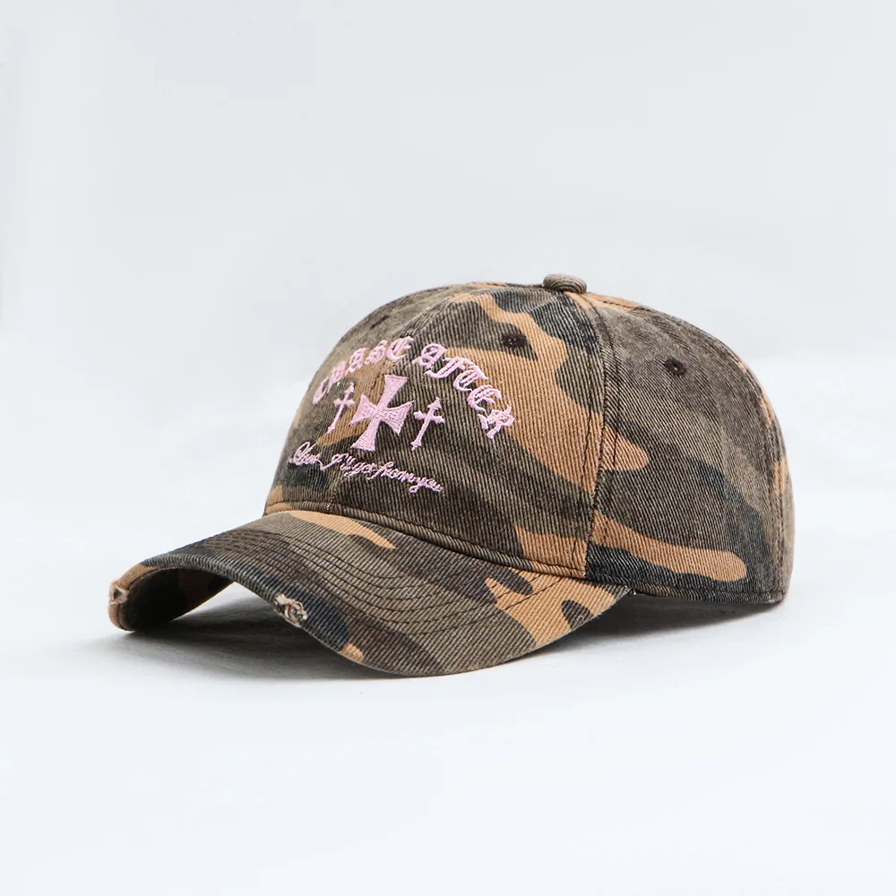 Modische und Retro-Taschentuchmuster-Baseballkappe, vielseitig für Damen und Herren, lässige Baseballkappe mit weichem Schirm – Detail 5