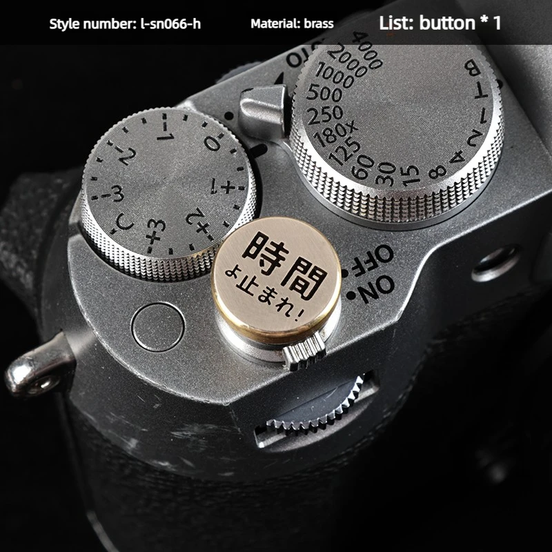 Metall-Kamera-Blitzschuhabdeckung passend für Fujifilm XT2 XT3 XT10 XT20 XT50 X100V X100VI XT30II XT30III mit Gewindeknopf-Set
