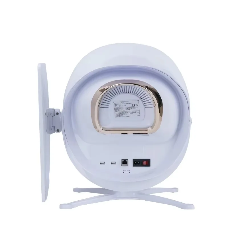 เครื่องวิเคราะห์ผิวหน้าดิจิทัล 8 สเปกตรัม รุ่นใหม่ ปี 2025 รองรับปลั๊กไฟแบบ IT JP ZA US