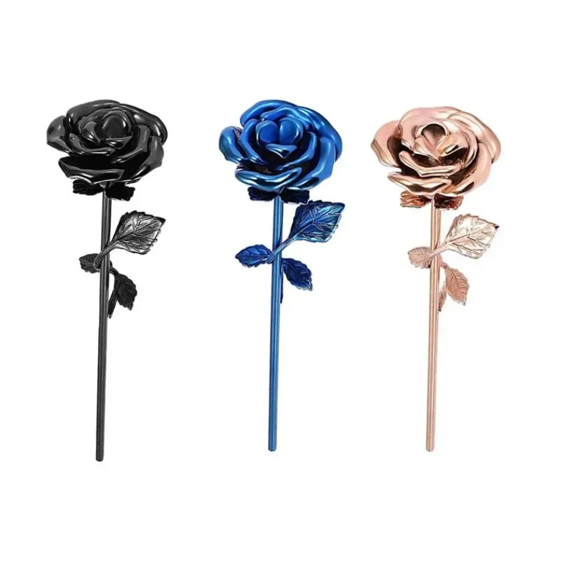 316L Stainless Steel Rose Cremation Jewelry, Mini Ashes Urn Locket, Memorial Keepsake Pendant To Cherish Loved One's Memory