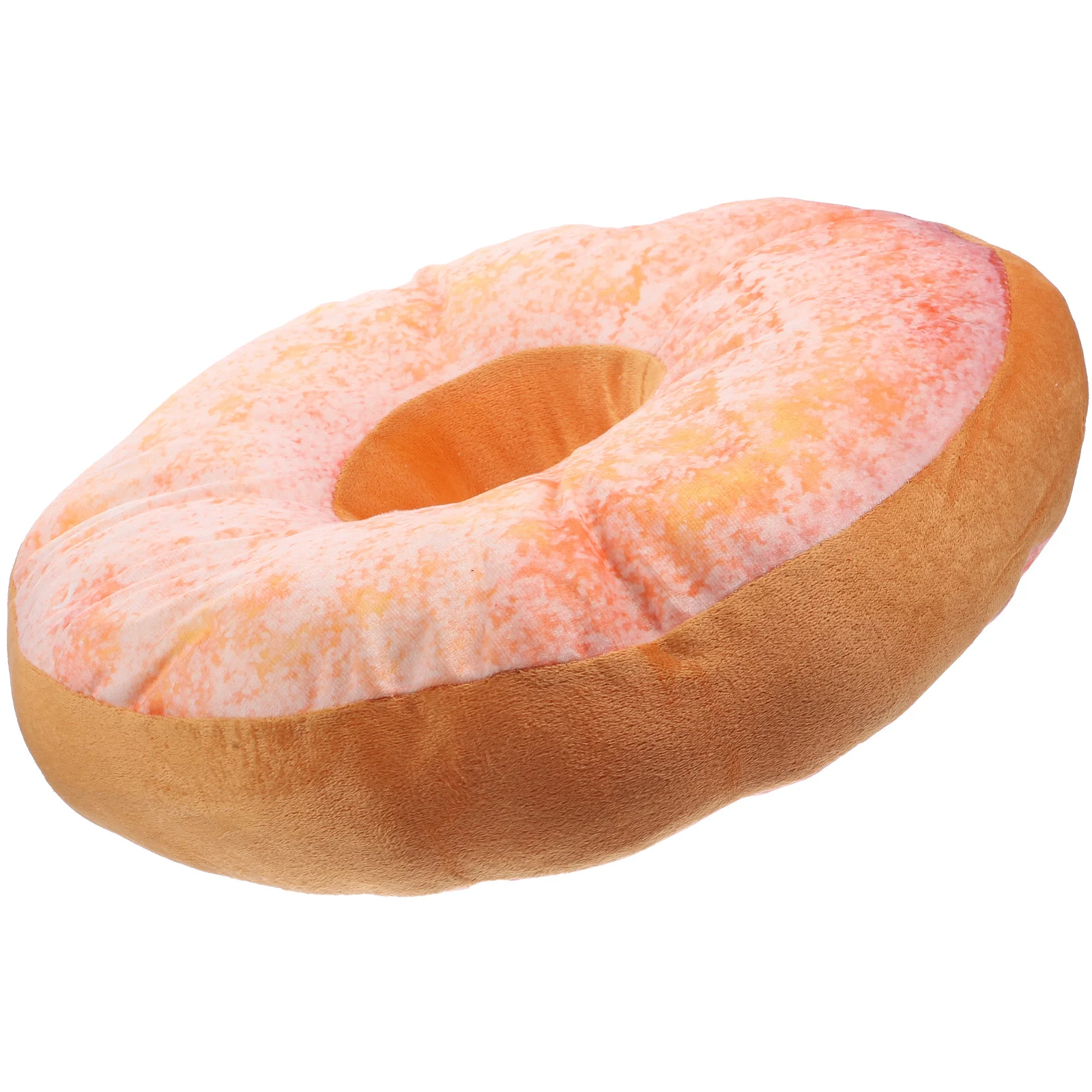 40cm 도넛 베개, 시트 등받이 지지용 도넛 쿠션, 가정, 사무실, 자동차 장식용 쿠션, 봉제 쿠션, 홈 텍스타일