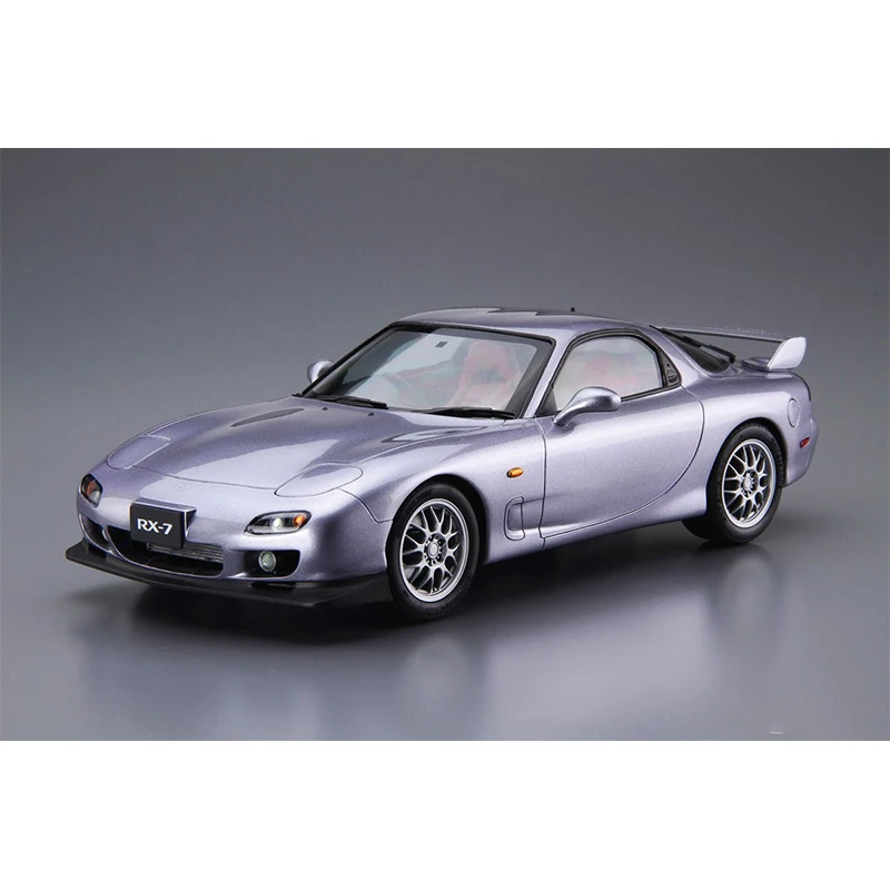 AOSHIMA 06193 1/24 Scale Model FD3S RX-7 SPIRIT R Style B'02 Static Car Assembly Model Building Kits For Adults Hobby DIY