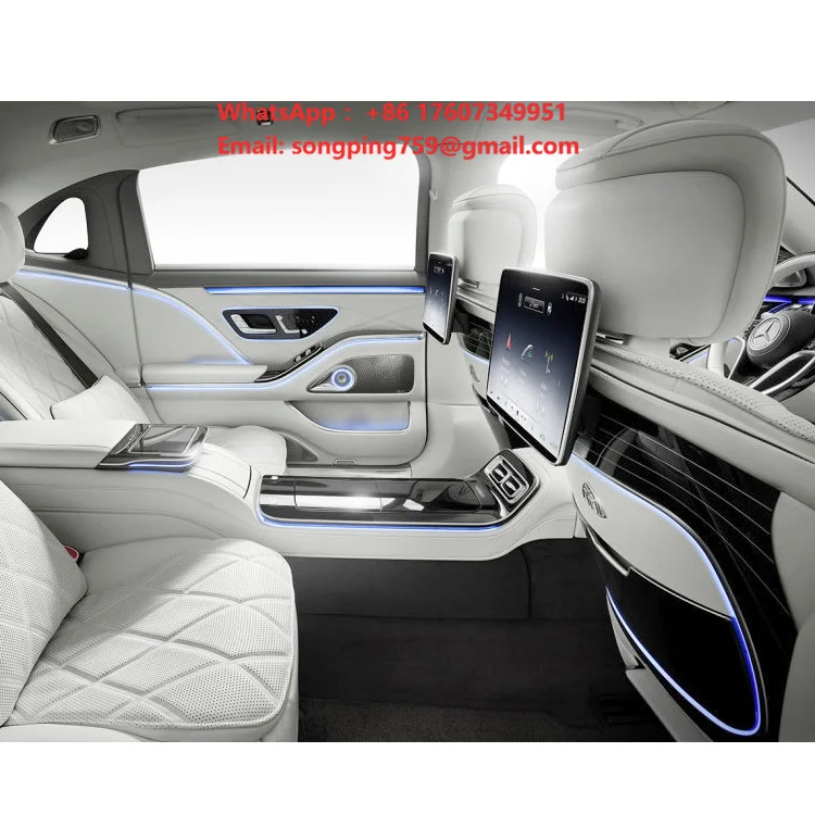 MIDDLE Modified Car Interior Accessories Upgrade for S Class W222 to W223 Maybach