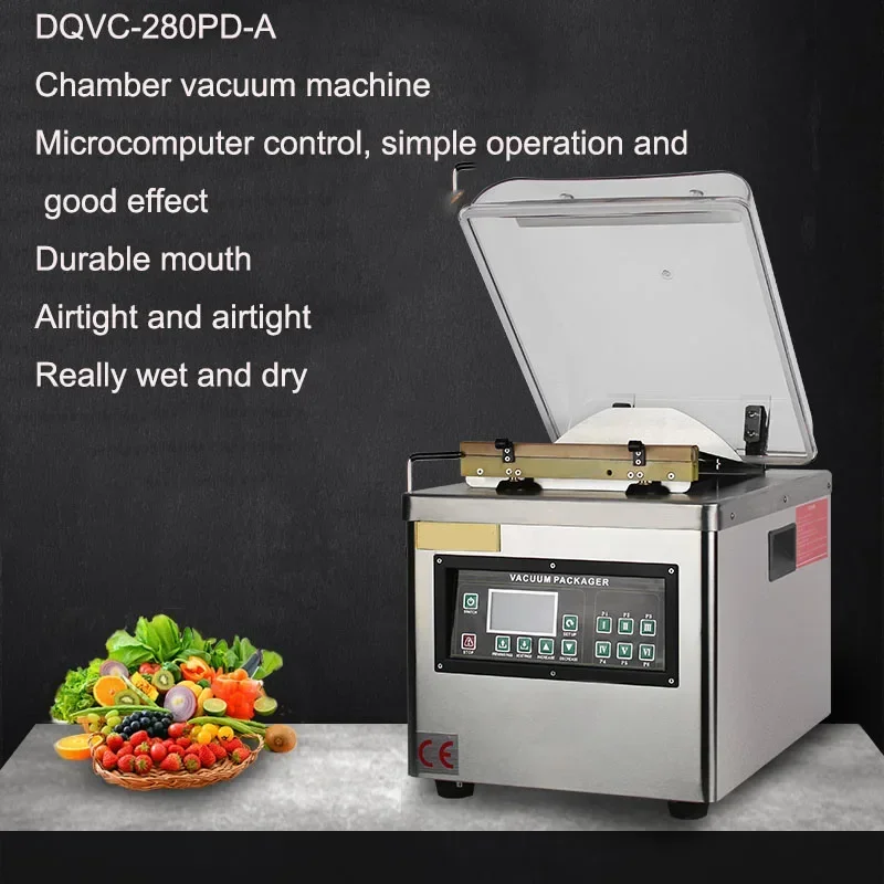 DZ-260C Vacuum Sealer basah dan kering kemasan makanan mesin envasadora al vacio de almentos