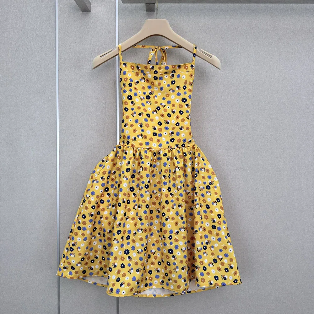 Stylish Floral Bandeau Mini Dress for Women