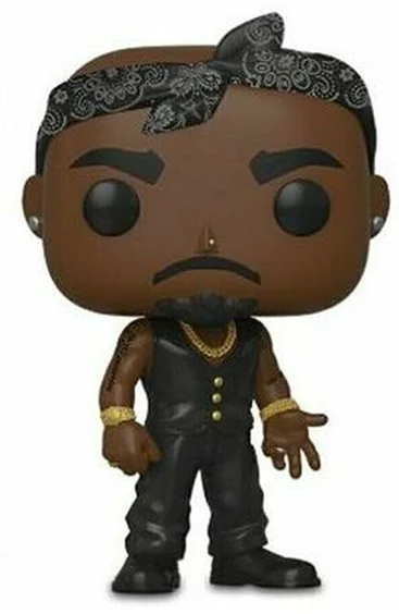 New FUNKO POP Rapper Stars Tupac 2pac Star #19 Tupac Shakur #158