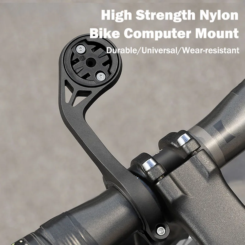 【セール中】ユニバーサル道路自転車スピードメーターマウント超軽量ナイロン MTB ライト/Gorpro ホルダー耐久性のあるサイクリングコンピュータブラケットガーミン用