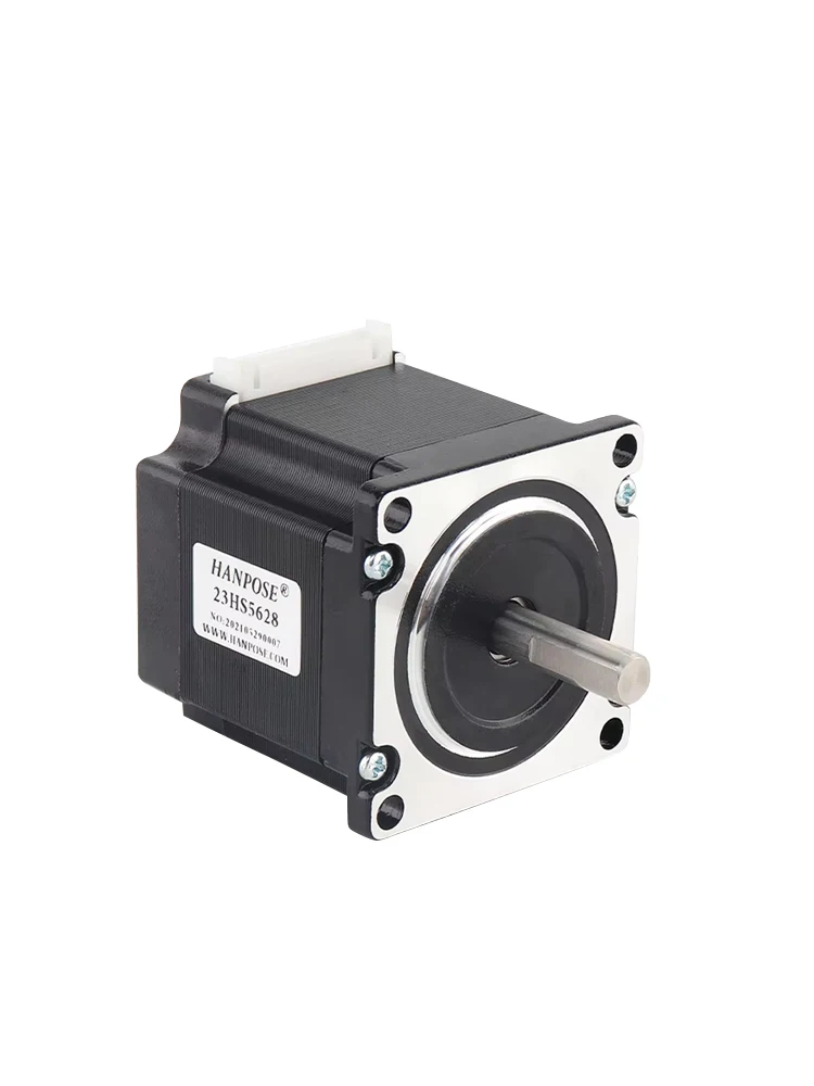 23HS5628 X1PCS Nema23 Schrittmotor 57 Motor 4-Leiter 56mm 2.8A 6.35mm 8mm Durchmesser CNC Laser Schleifen Schaum Plasma Schneiden Schrittmotor