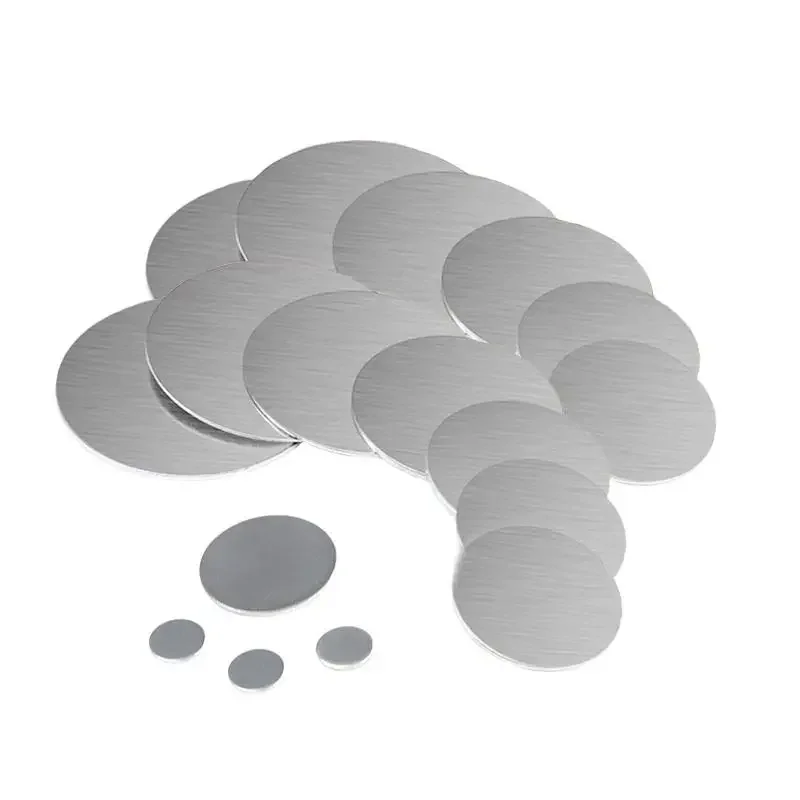 1pcs 304 Stainles Steel Round Plate Circular Sheet Disc Disk Thickness 0.5mm 1mm 1.5mm 2mm Dia 50mm 60mm 80mm 100mm