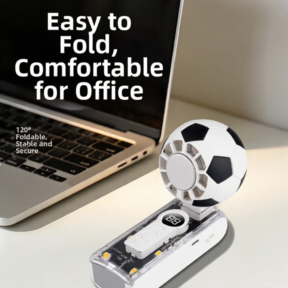 Handheld Fan For Effective Cooling Small Fan With Reliable Performance And Comfortable One-Hand Operation For All Ages