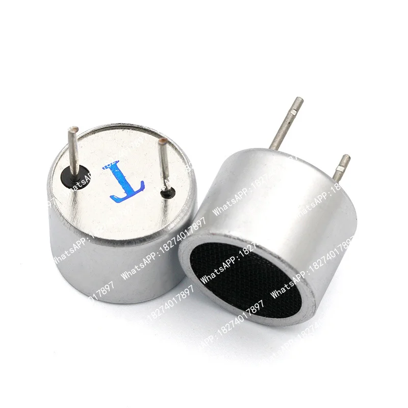 100pcs 16mm 40K ultrasonic transmitter sensor  emitter TCT40-16T 40KHz Transmit receive aluminum