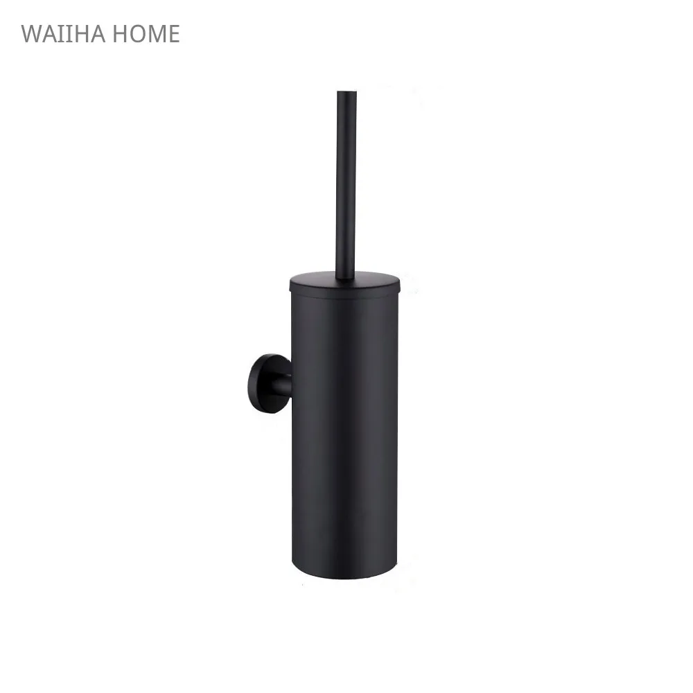 

Stainless Steel Toilet Brush Toilet Brush on the Wall, Wall Mounted Toilet Brush Holder Cleaning Tool Bathroom Accessories