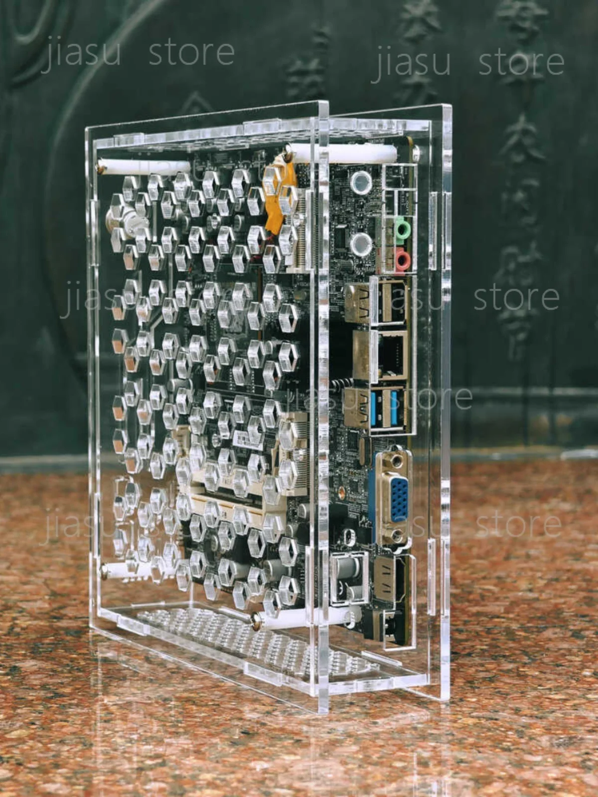 

17 Size Mini Acrylic Chassis Lightweight DIY Housing For Onboard DC Control Motherboard
