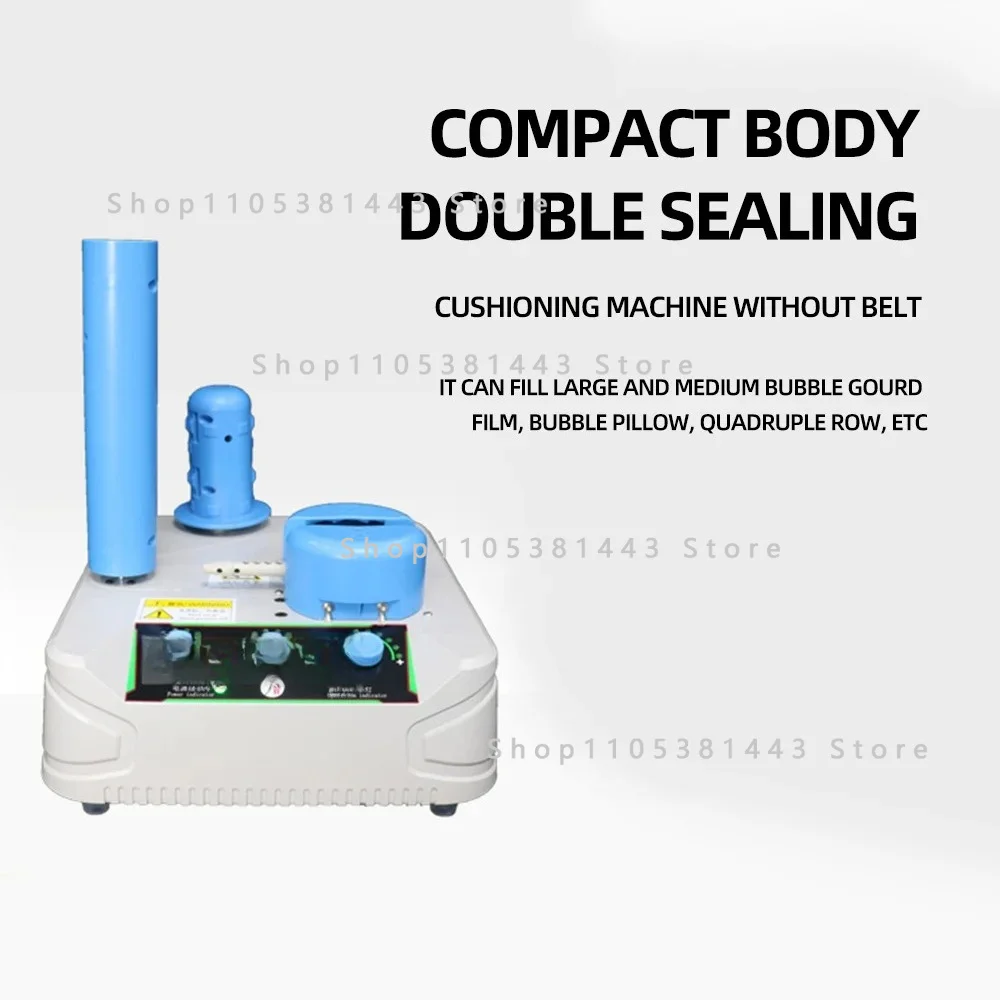 Bubble Pillow Gourd Film Inflator Bubble Film Bubble Bag Inflator Express Packer Airbag Infl Fully Automatic Air Cushion Machine