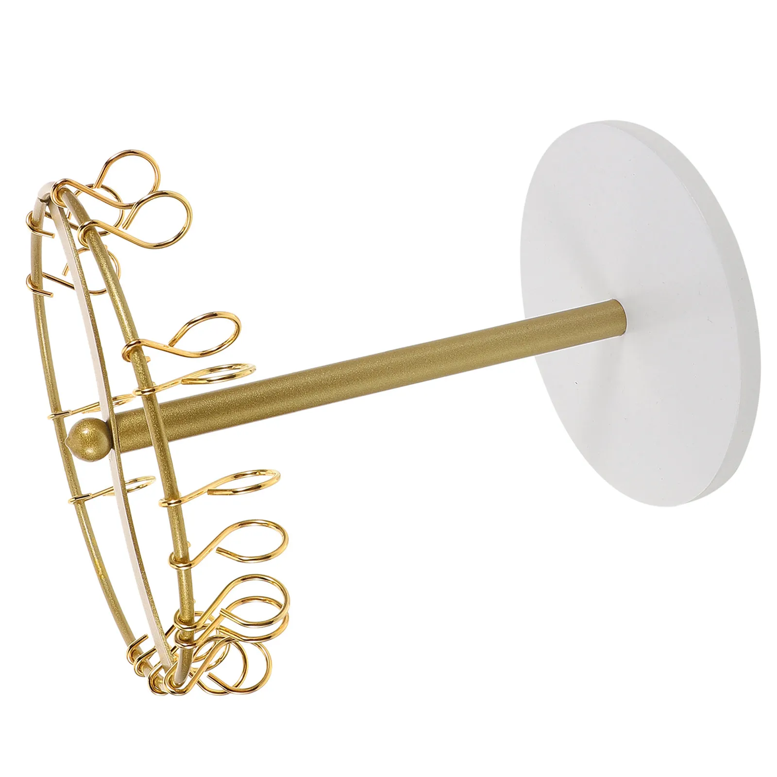 Metal Hair Clip Organizer Claw Clip Holder Headband Stand Desktop Storage Display Hair Accessories for Bedroom Bathroom Dorm