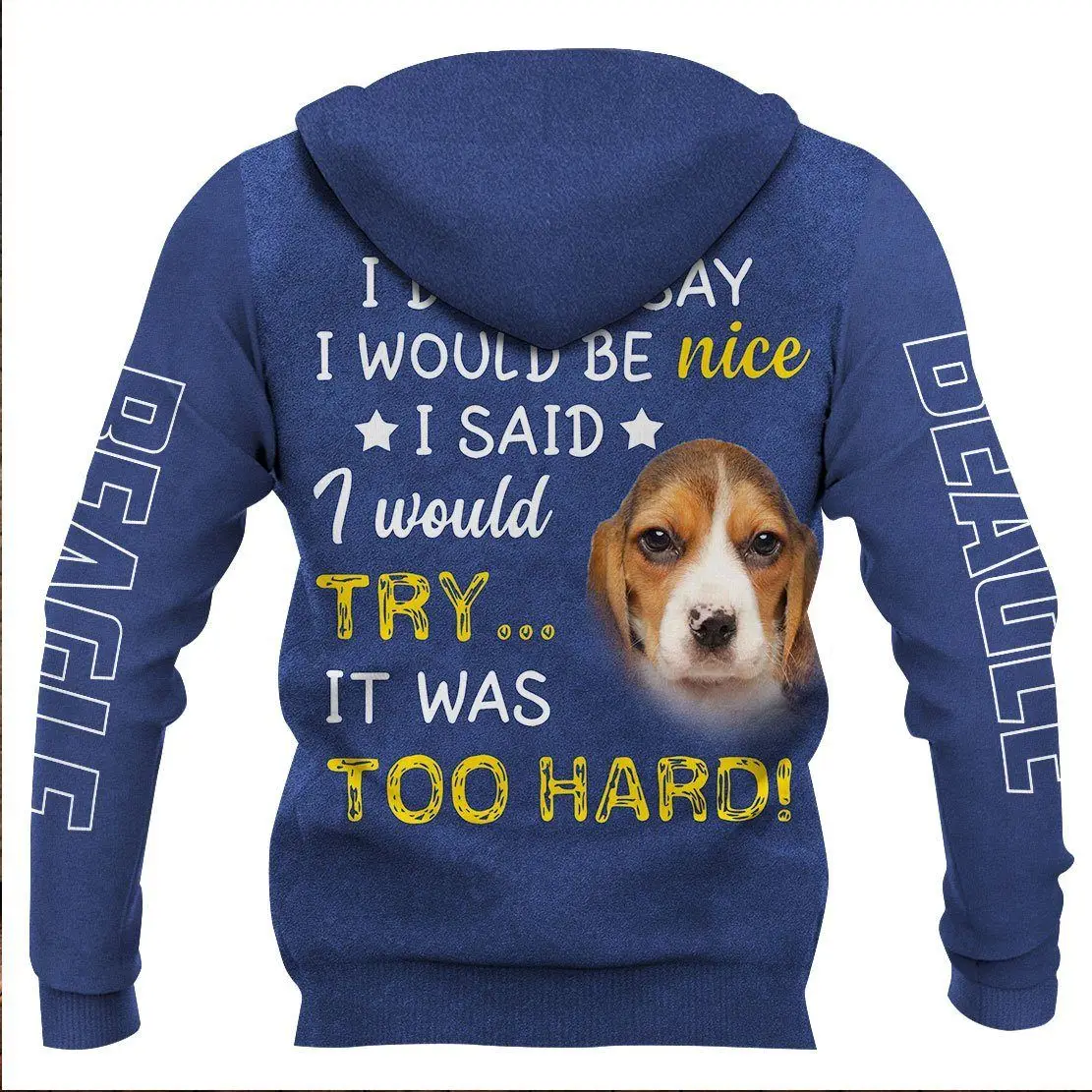 Chihuahua/Beagle/Pug 3D Printed Hoodies Women For Men Pullovers Street Tracksuit Love Dog Gift