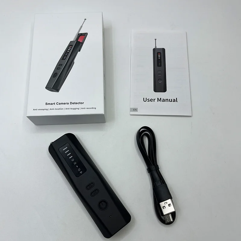 

Беспроводной детектор камер, защитный сигнализатор, датчик безопасности, обнаружитель жучков, GPS/RF-трекер, сканер всех сигналов для обеспечения безопасности