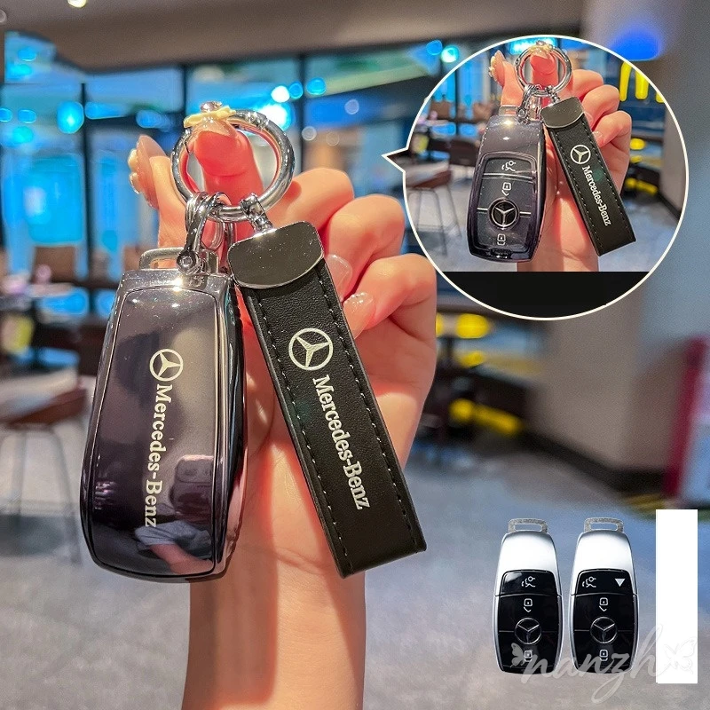 

Holder Protector Fob For Mercedes Benz A B C E R Class GLS GLA GLK GLC CLS CLA AMG W204 W205 W212 W463 W176 TPU Car Remote Bag
