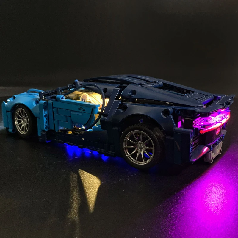 RC Led Light For Technical Car Building Blocks 1:14 Super Speed Racing Sports Vehicle Bricks DIY Lamp Toys (NOT INCLUDE CAR)