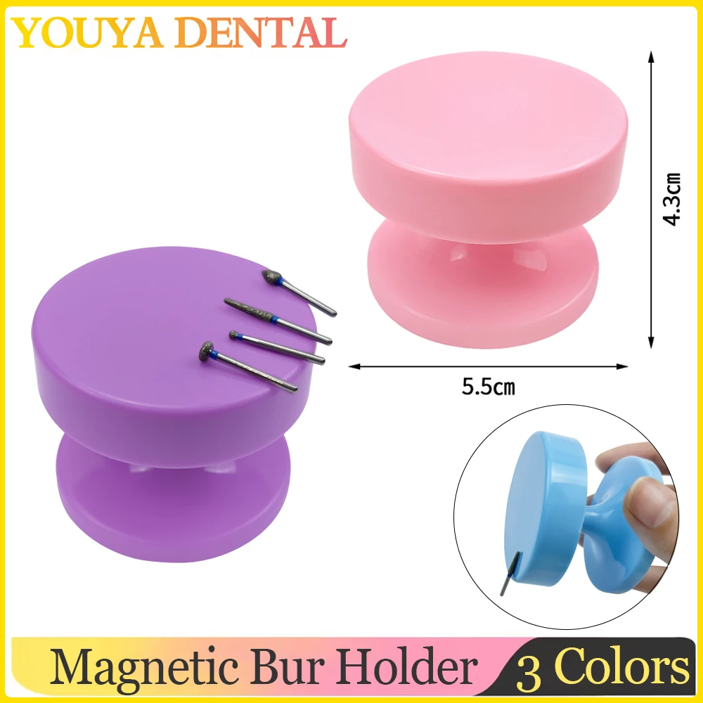 

Magnetic Bur Holder Dental Drills Holder Plate Storage Organizer Dentist tool Magnet Suction Cup Orthodontic Tool Burs Rack