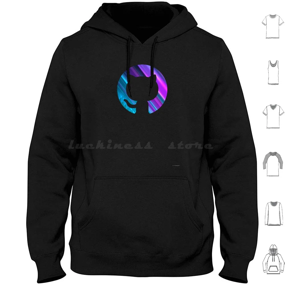 Github Hoodie cotton Long Sleeve Web Design Web Development Ux Ui Web Development Javascript Coding Code Programming Python