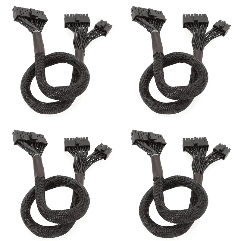 

Новинка! 4X 10 + 18-контактный на 24-контактный модульный силовой кабель для Corsair RM550X RM650X RM750X RM850X RM850X RM1000X