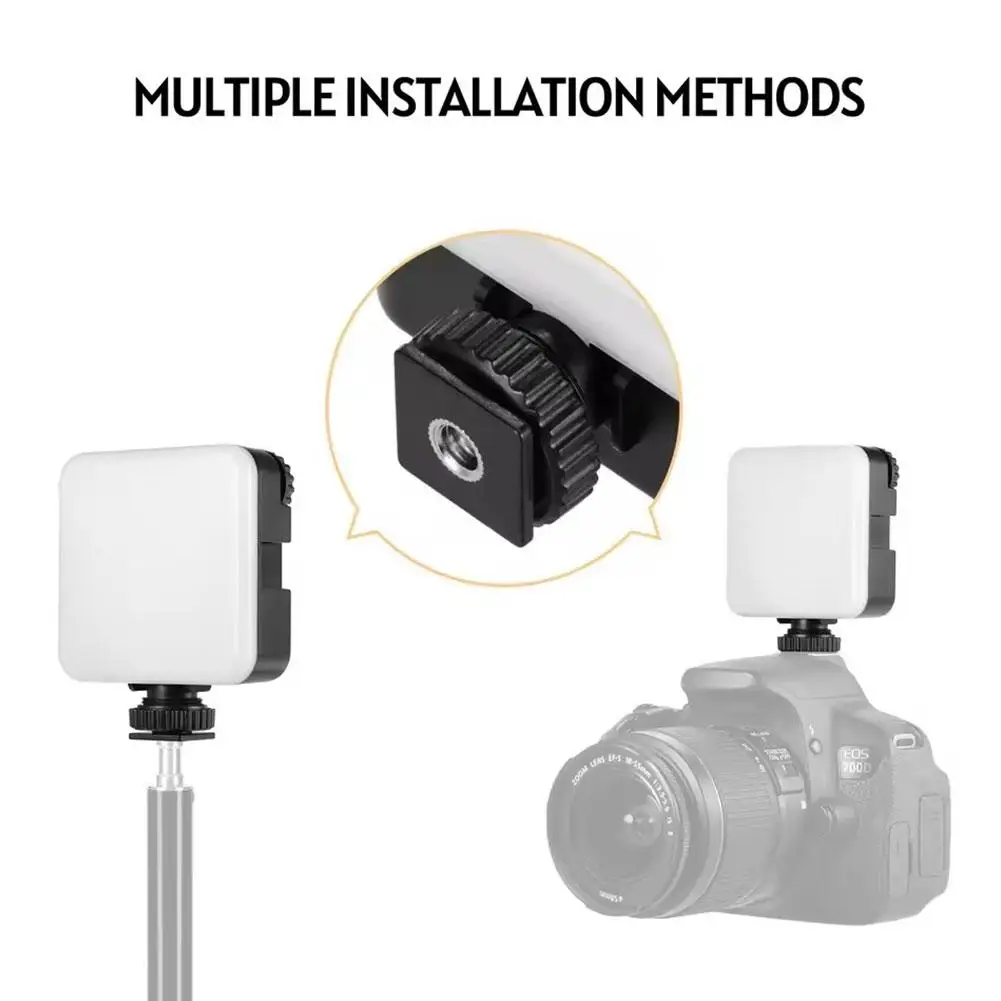 New Mobile Phone Fill Light With Clip Portable Selfie Handheld Photography LED Lamp RGB Light Pocket Q7C1