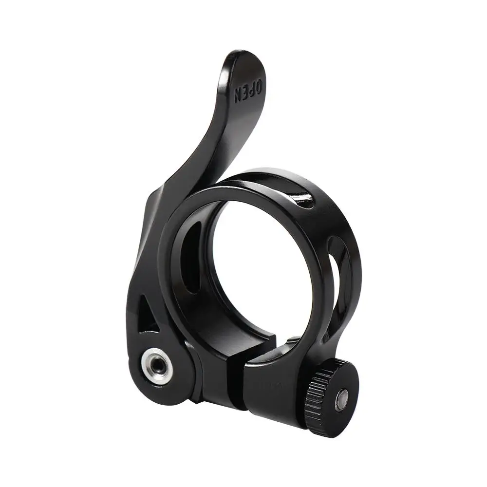 Fahrradteile 31,8mm/34,9mm Fixed-Gear Aluminium-Legierung Sattelstützenklemme Schnellspanner Aluminium-Sattelrohr Fahrrad-Sattelklemme – Detail 9
